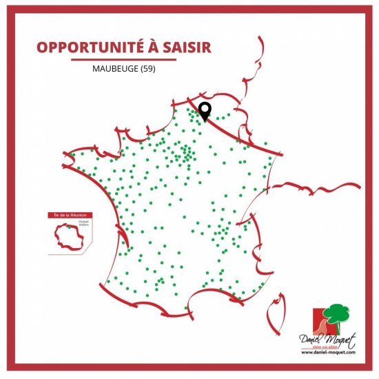 Carte de Maubeuge