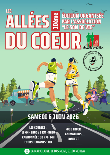 10ᵉ &eacute;dition des All&eacute;es du C&oelig;ur &agrave; Moulay